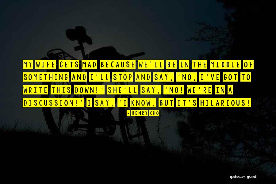 Fleshi Adjaranet Quotes By Henry Cho Fleshi Adjaranet Quotes By Henry Cho