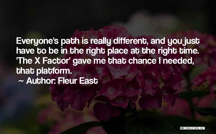 Fleur Quotes By Fleur East