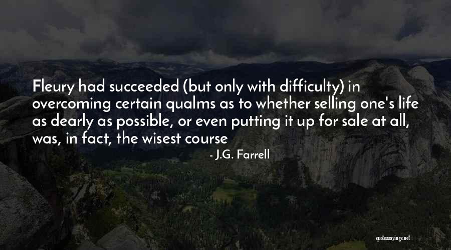 Fleury Quotes By J.G. Farrell Fleury Quotes By J.G. Farrell