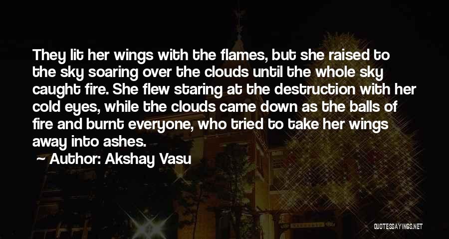 Flew Away Quotes By Akshay Vasu