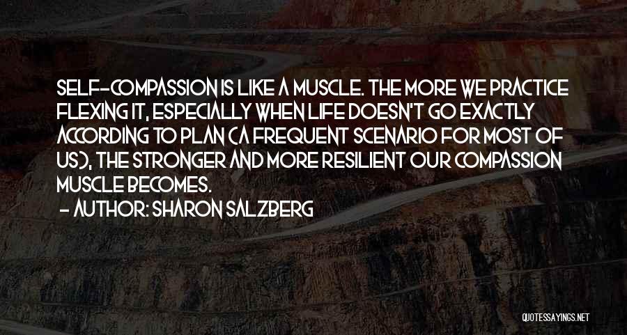 Flexing Muscle Quotes By Sharon Salzberg