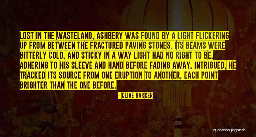 Flickering Light Quotes By Clive Barker