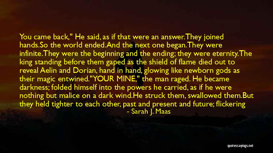 Flickering Light Quotes By Sarah J. Maas