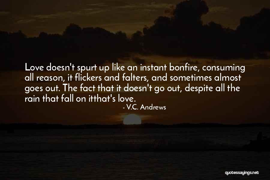 Flickers Quotes By V.C. Andrews Flickers Quotes By V.C. Andrews
