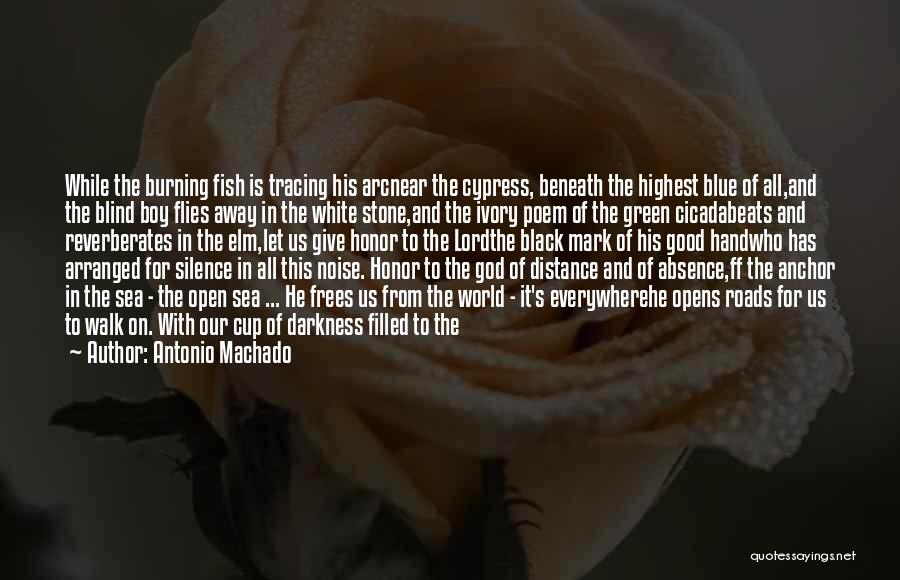 Flies In Heart Of Darkness Quotes By Antonio Machado