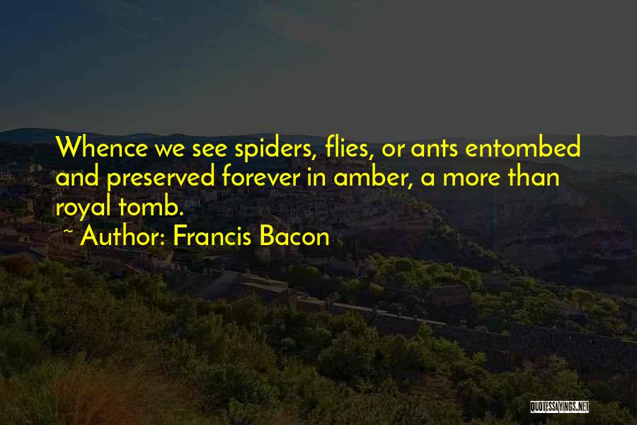 Flies Quotes By Francis Bacon