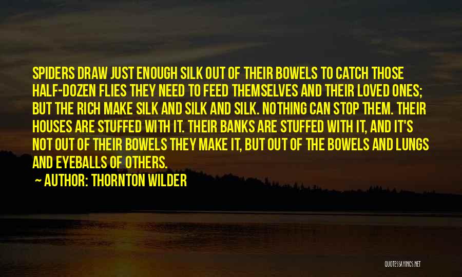 Flies Quotes By Thornton Wilder