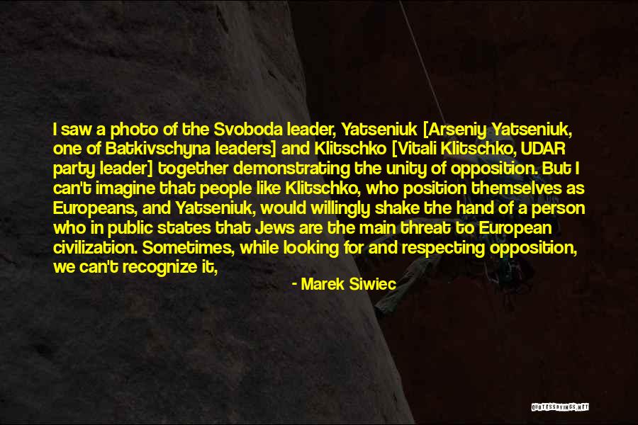 Fliesen Kaufen Quotes By Marek Siwiec