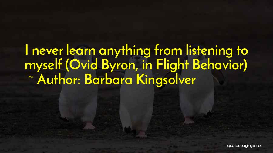 Flight Behavior Quotes By Barbara Kingsolver
