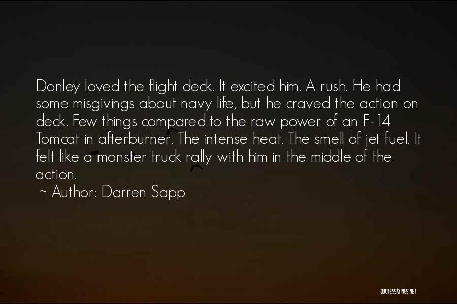 Flight Deck Quotes By Darren Sapp