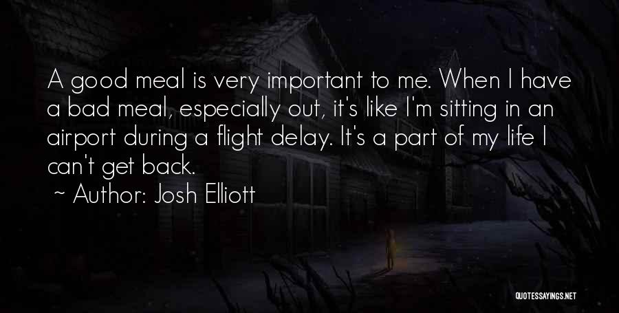 Flight Delay Quotes By Josh Elliott