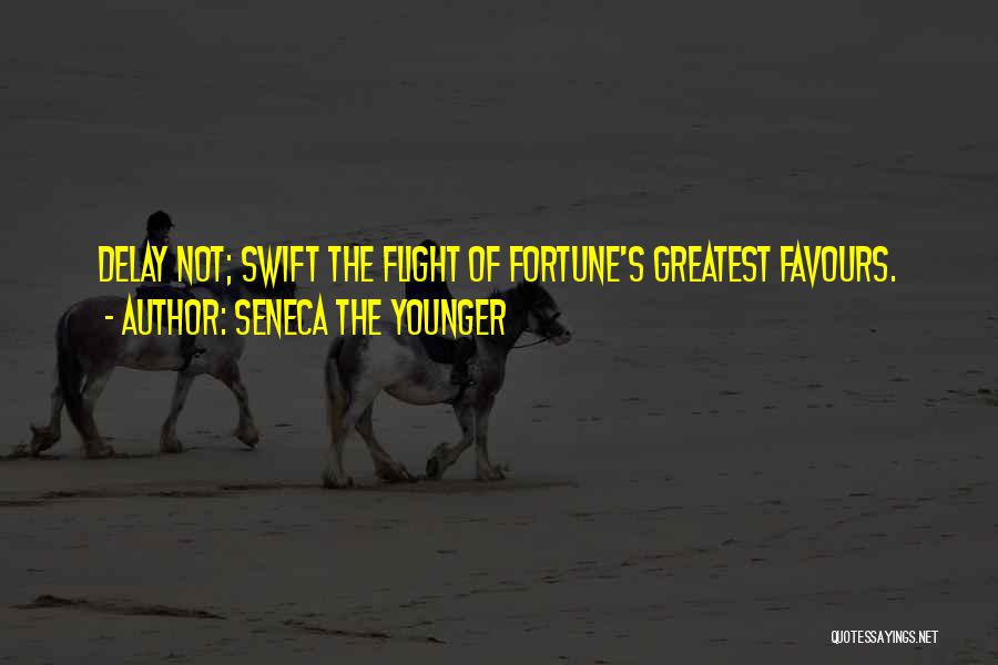 Flight Delay Quotes By Seneca The Younger
