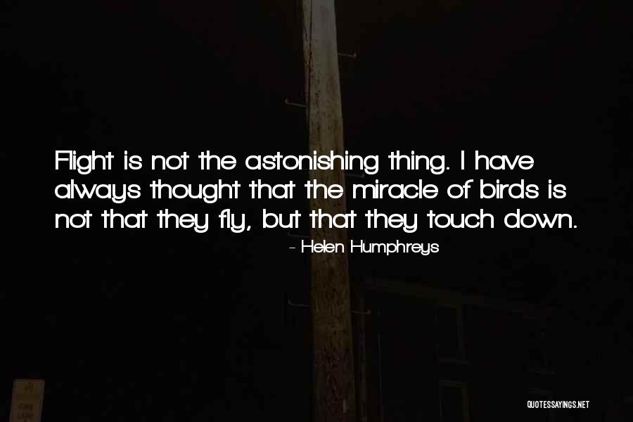 Flight Of Birds Quotes By Helen Humphreys Flight Of Birds Quotes By Helen Humphreys