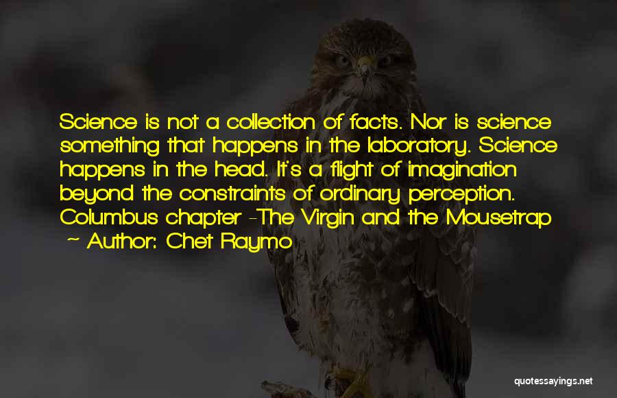 Flight Of Imagination Quotes By Chet Raymo