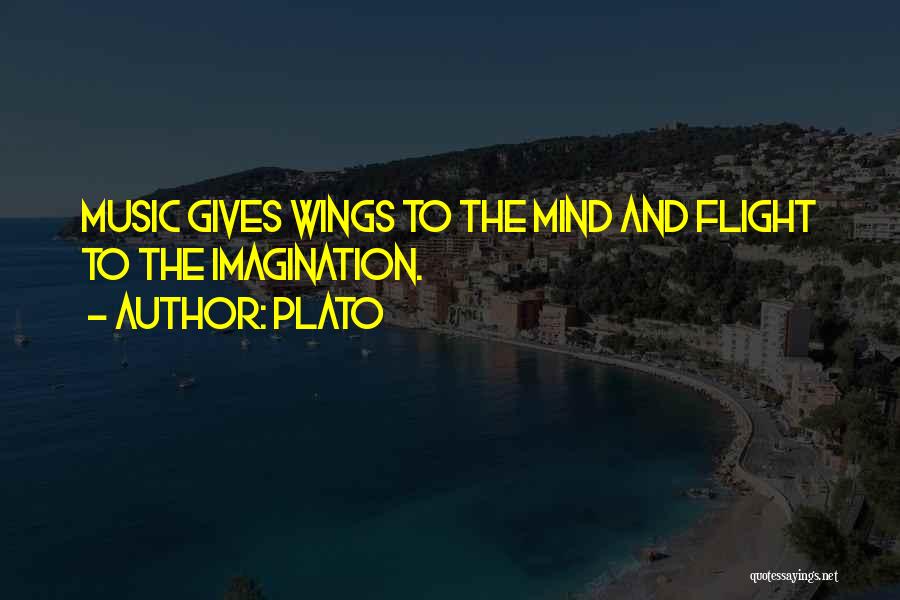 Flight Of Imagination Quotes By Plato