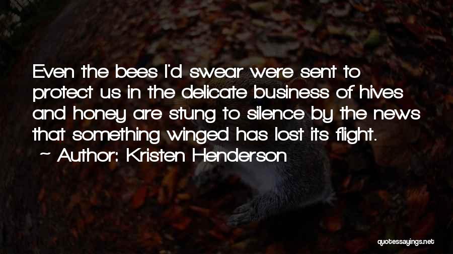 Flight Quotes By Kristen Henderson