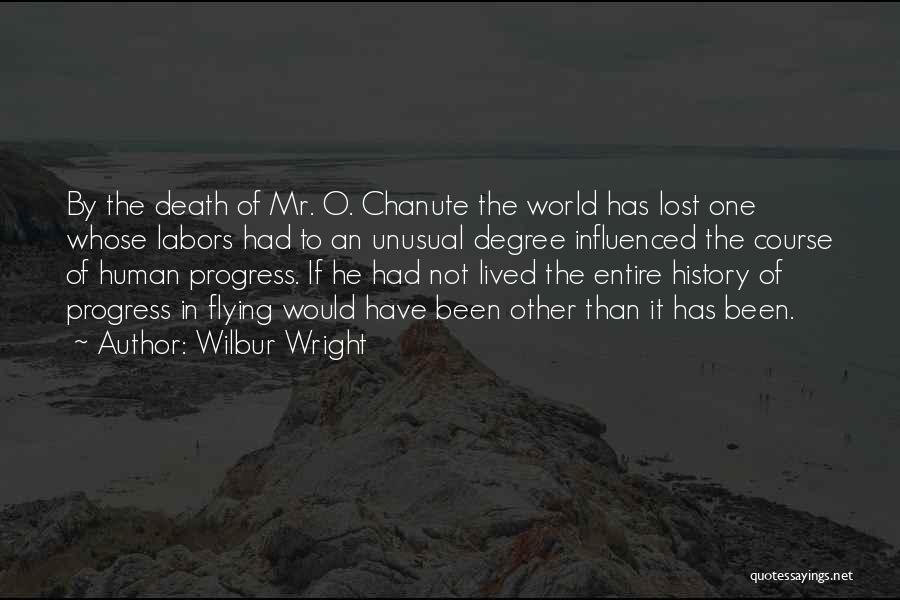 Flight Quotes By Wilbur Wright