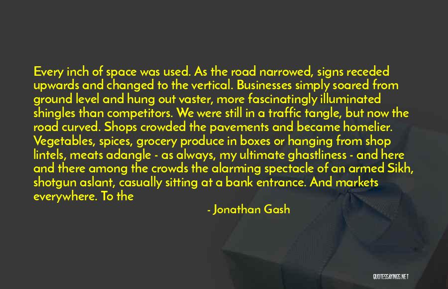 Flights And Clouds Quotes By Jonathan Gash