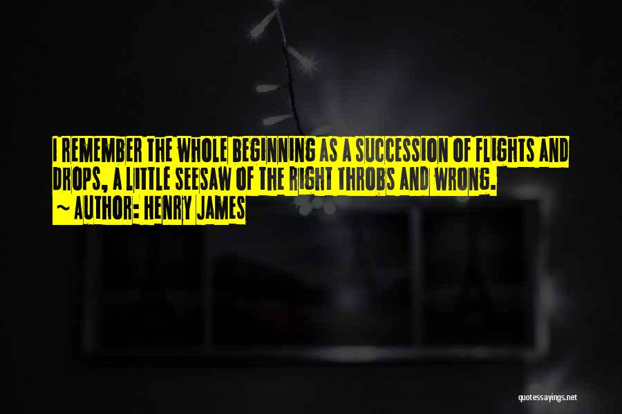 Flights Quotes By Henry James