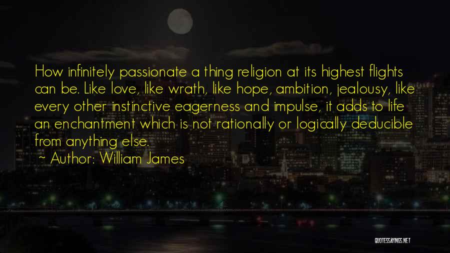 Flights Quotes By William James