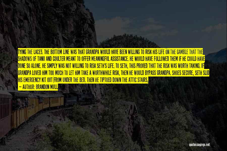 Flinching Quotes By Brandon Mull