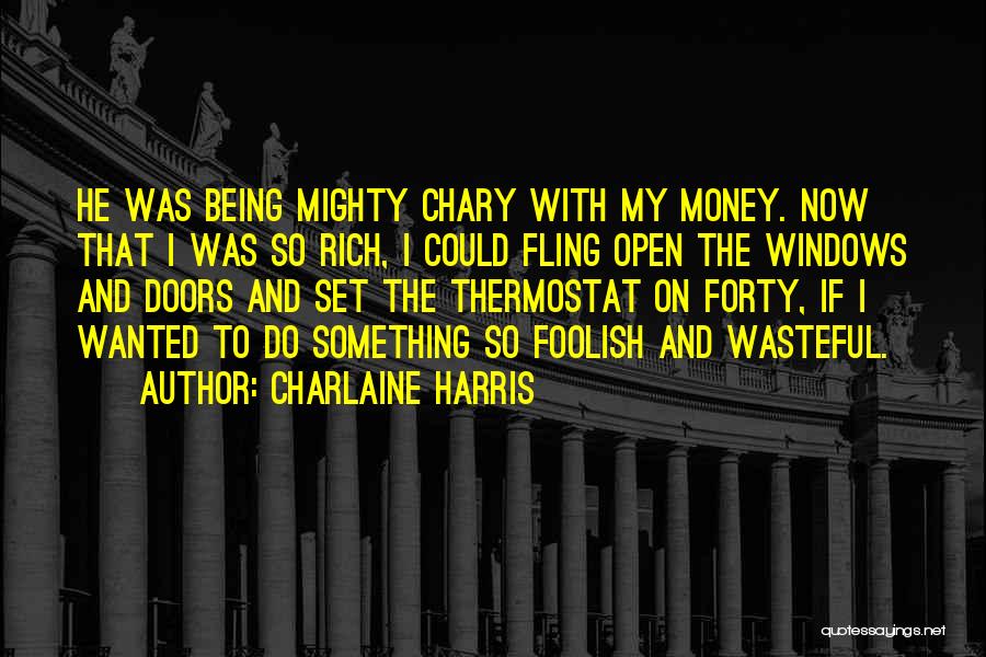 Fling Quotes By Charlaine Harris