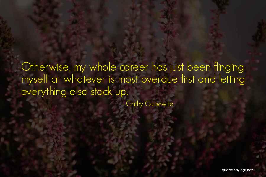 Flinging Quotes By Cathy Guisewite Flinging Quotes By Cathy Guisewite