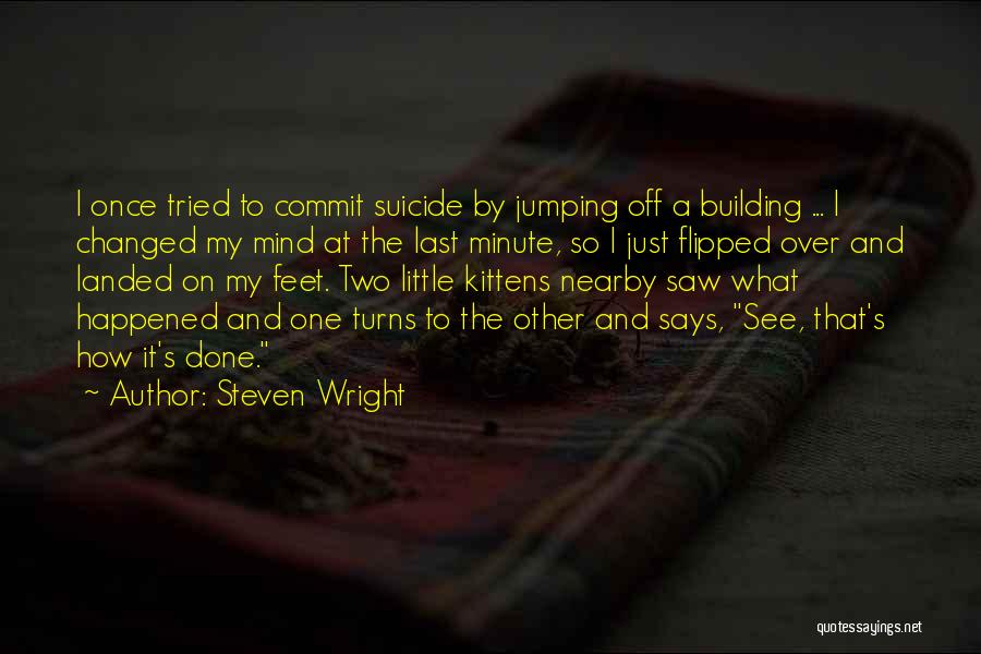 Flipped Quotes By Steven Wright