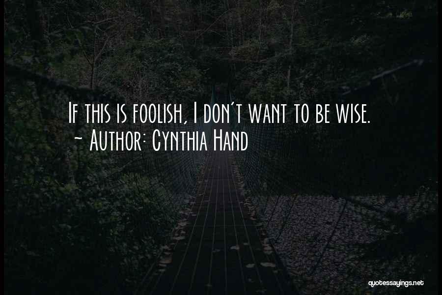 Flippered Mammal That Lives Quotes By Cynthia Hand