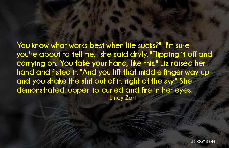 Flipping Off Quotes By Lindy Zart Flipping Off Quotes By Lindy Zart