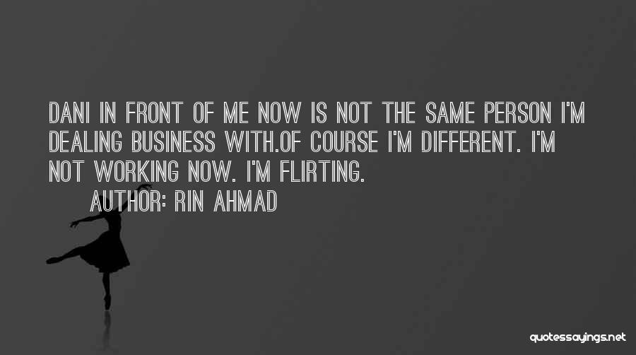 Flirting Funny Quotes By Rin Ahmad