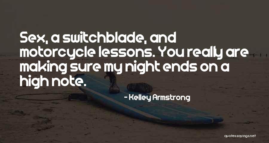 Flirting Humor Quotes By Kelley Armstrong Flirting Humor Quotes By Kelley Armstrong
