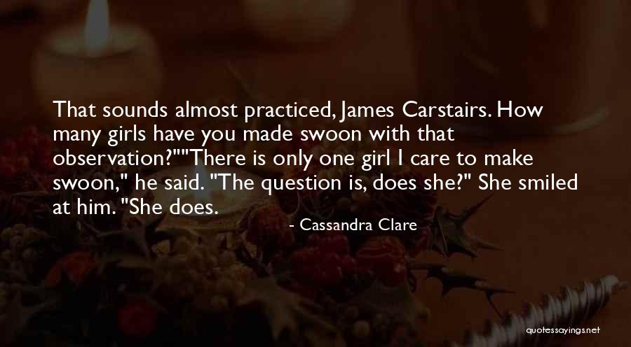 Flirting With Him Quotes By Cassandra Clare