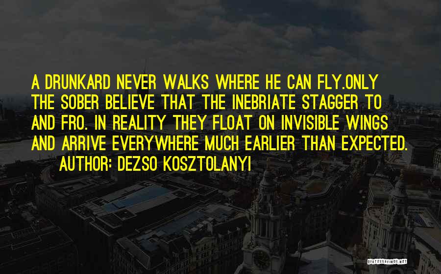 Float Quotes By Dezso Kosztolanyi