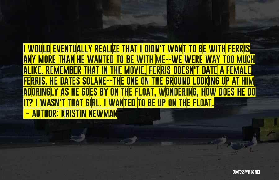 Float Quotes By Kristin Newman