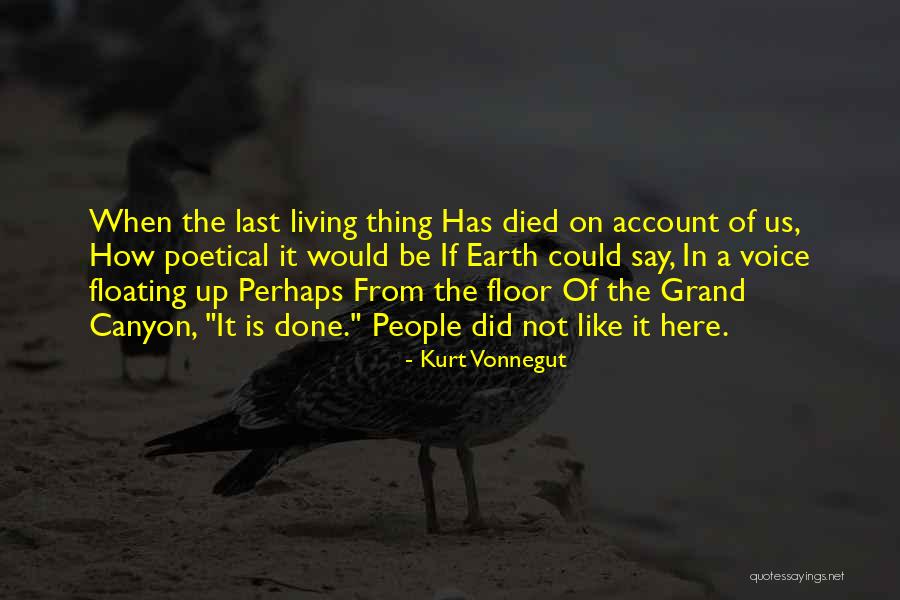 Floating Floor Quotes By Kurt Vonnegut