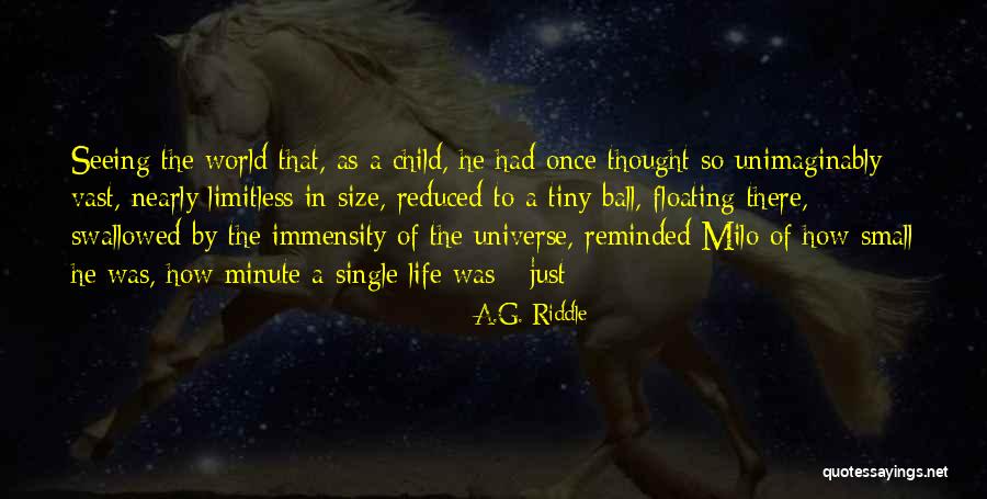 Floating In Life Quotes By A.G. Riddle