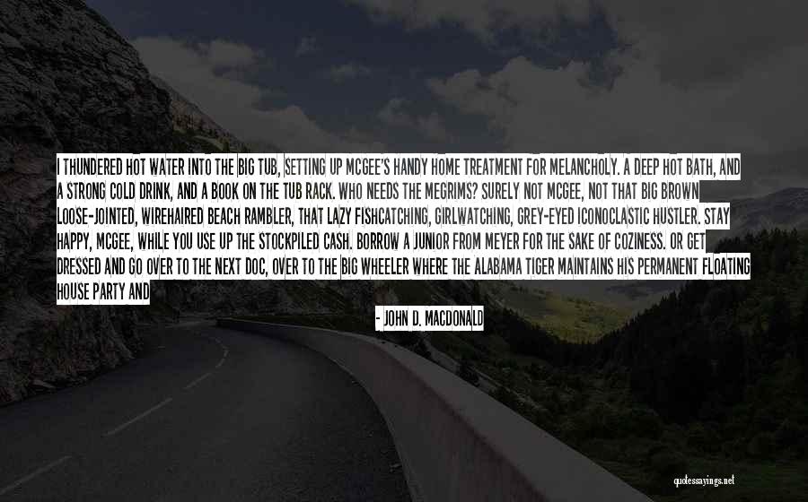 Floating In Life Quotes By John D. MacDonald