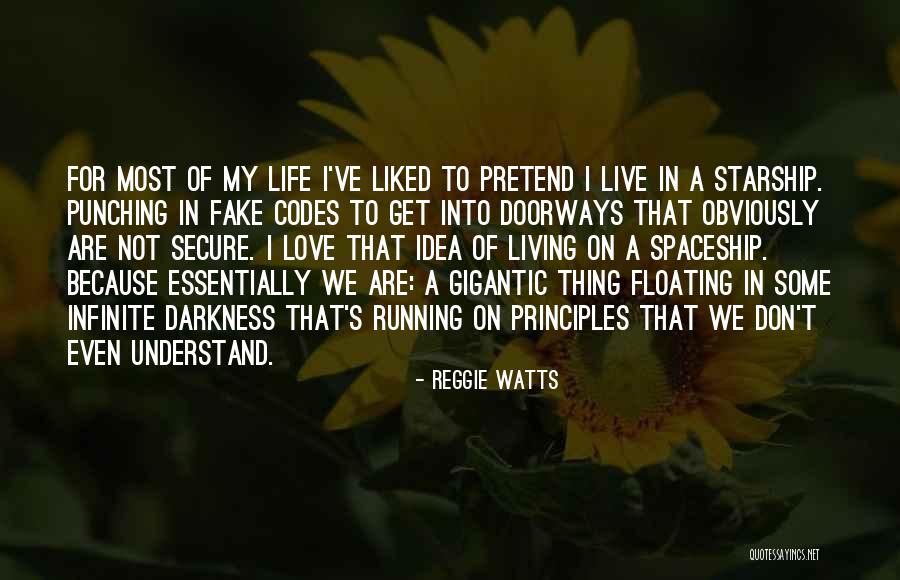 Floating In Life Quotes By Reggie Watts