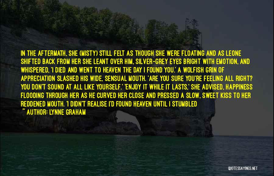 Floating In Love Quotes By Lynne Graham