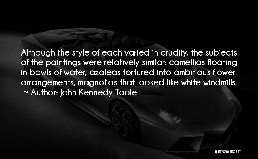 Floating In Water Quotes By John Kennedy Toole