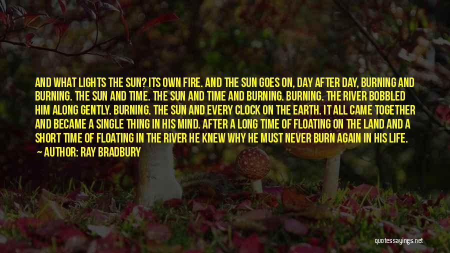 Floating In Water Quotes By Ray Bradbury