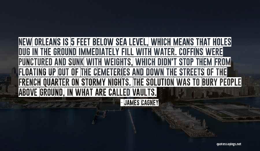 Floating On Water Quotes By James Cagney