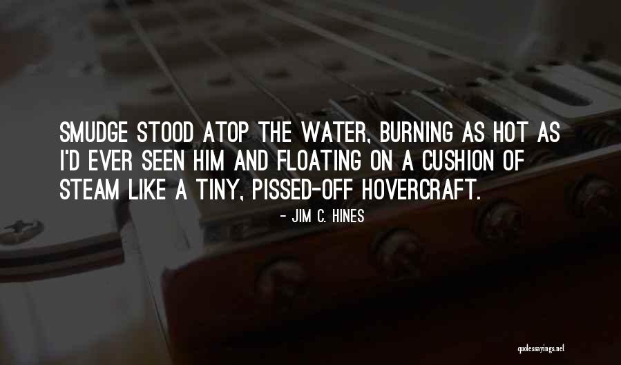 Floating On Water Quotes By Jim C. Hines