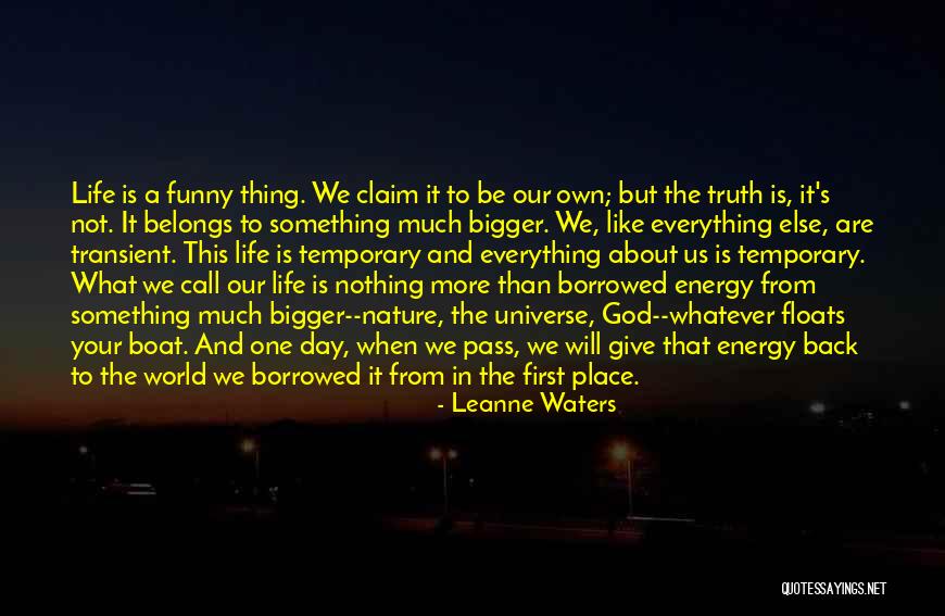 Floats Quotes By Leanne Waters Floats Quotes By Leanne Waters