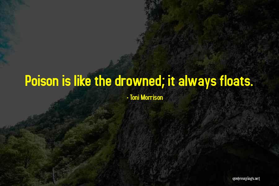 Floats Quotes By Toni Morrison