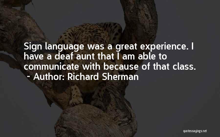 Floccinaucinihilipilificated Quotes By Richard Sherman