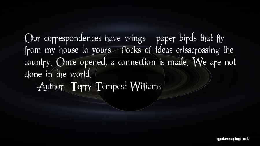 Flocks Of Birds Quotes By Terry Tempest Williams