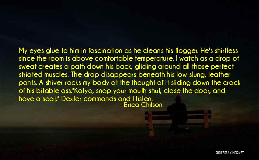 Flogger Quotes By Erica Chilson