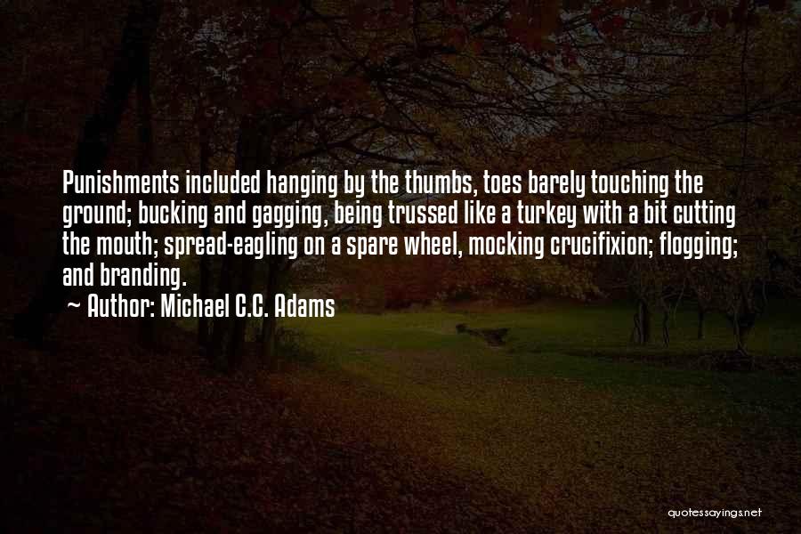 Flogging Quotes By Michael C.C. Adams